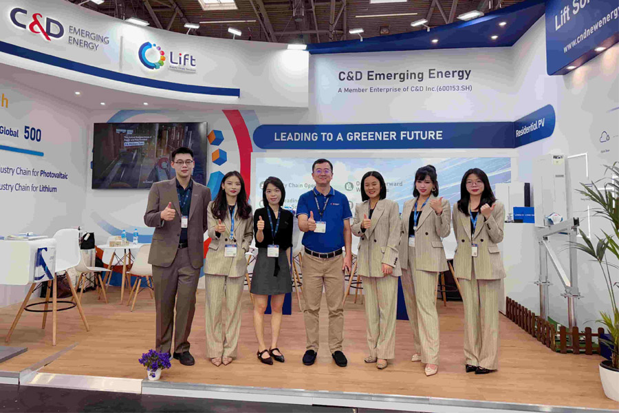 Exciting news! Xiamen C&D Emerging Energy Shines at Intersolar Europe, Charting a Blueprint for a "Zero-Carbon" Future